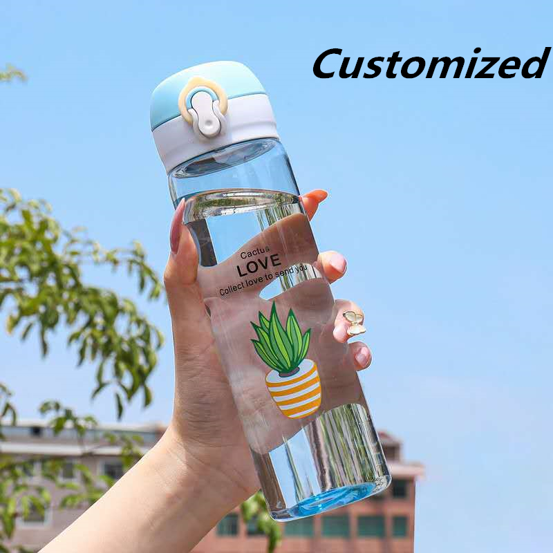 Coffee Equipment Logo - 520ML plastik su şişeleri yeni kişiselleştirilmiş
