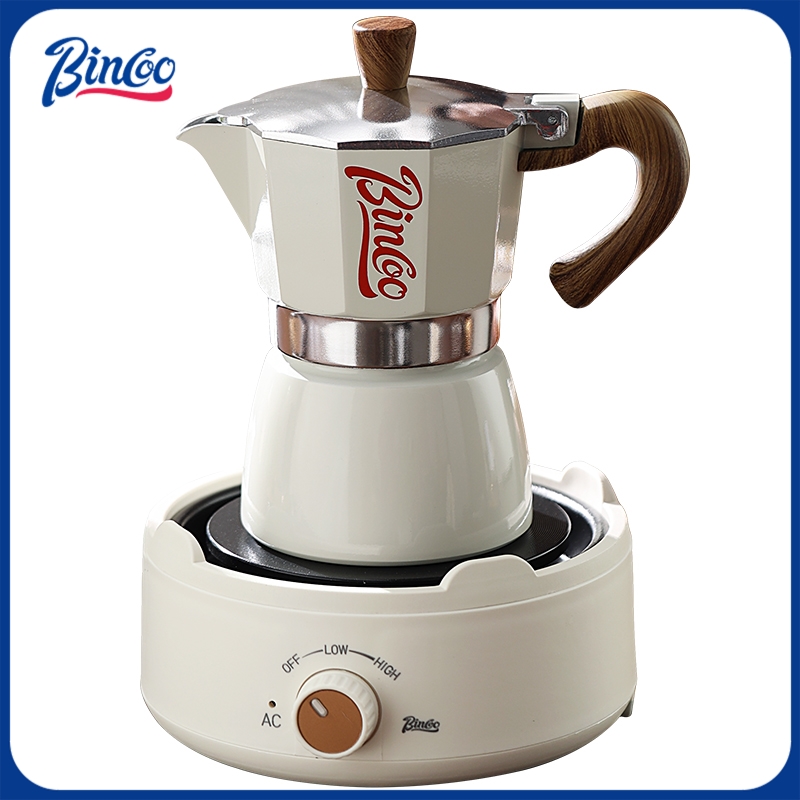 Coffee Equipment Espresso - Bincoo Moka Pot ve Elektrikli Ocak