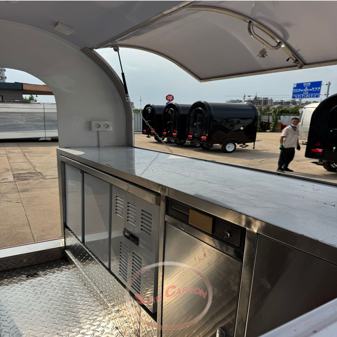 ONLYWE Fast Food Kamyoneti Hot - Coffee Equipment For Business incelemesi ve fiyatı