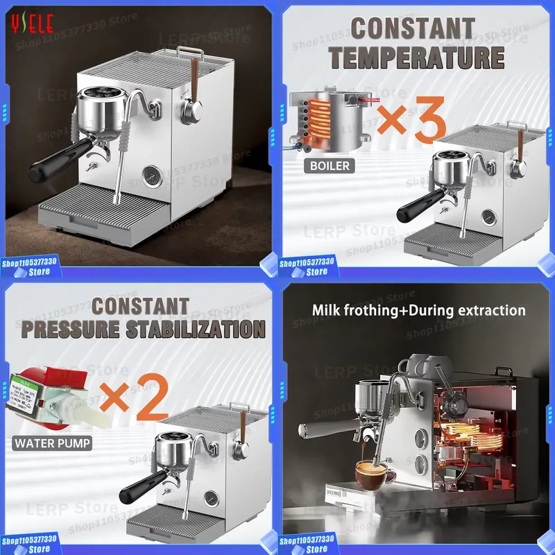Profesyonel 9 Bar Espresso Mak - Coffee Equipment For Business incelemesi ve fiyatı
